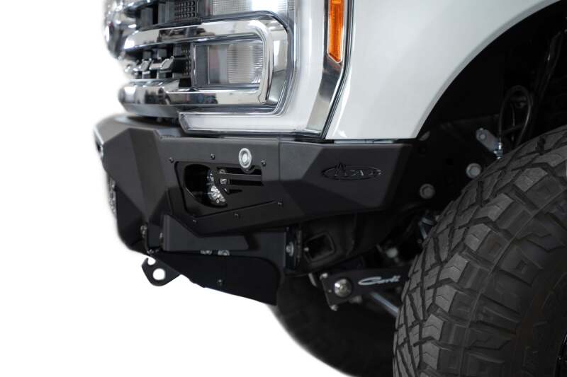 Ford F-350 Bumper - Front - Addictive Desert Designs - Bomber - Hammer Black - `23-`27